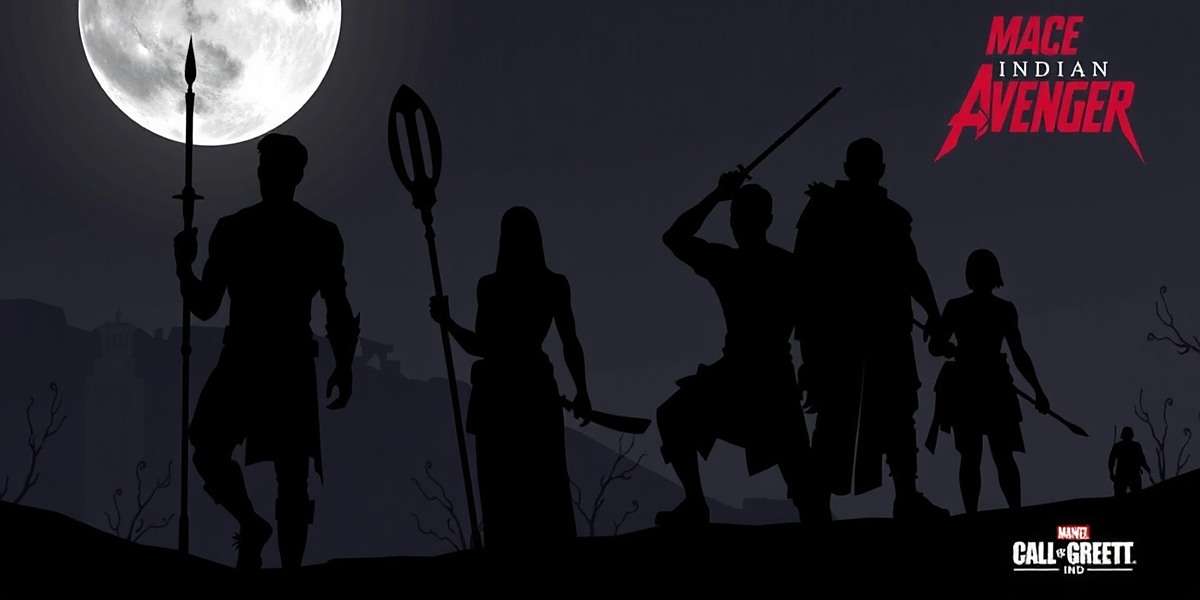 Mace Indian Avenger Future Content Preview Mace Indian Avenger upcoming content teaser featuring silhouettes of new characters from Northeast India and new gameplay environments
